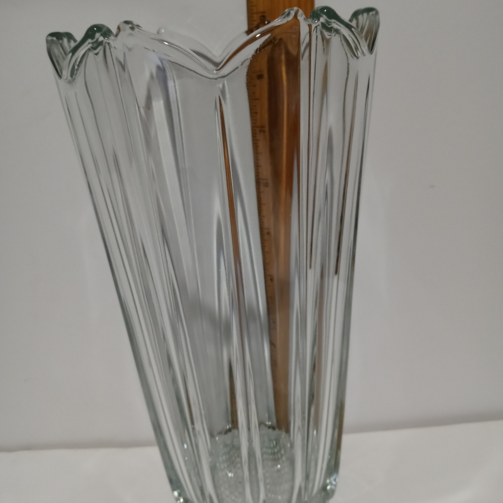 Crystal vase from Italy
